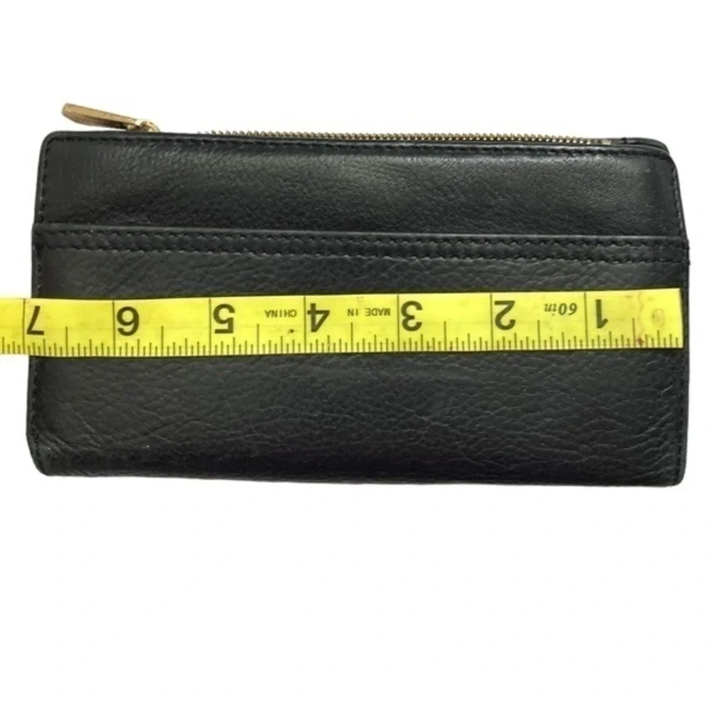 Michael kors black leather wallet